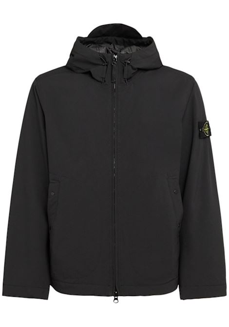 giacca short parka uomo nera STONE ISLAND | K2S15 4100086 S0A27V0029